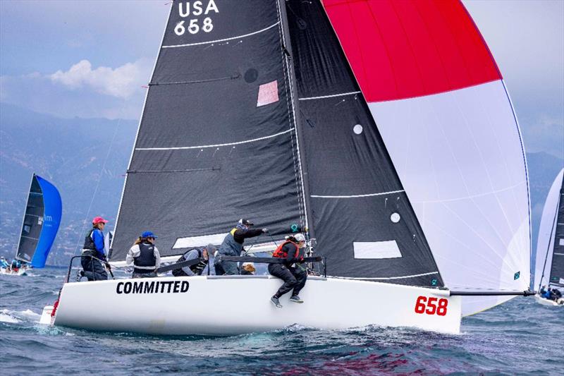 Sallie Lang's Committed USA658 at the 2024 Melges 24 U.S. Nationals in Santa Barbara - photo © Sharon Green