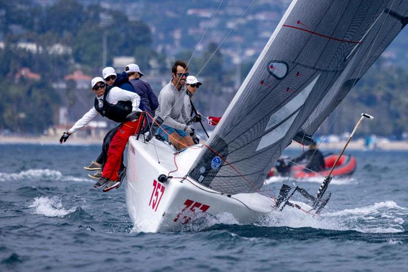 Kathrin Wagner's Tinka USA757 at the 2024 Melges 24 U.S. Nationals in Santa Barbara - photo © Sharon Green