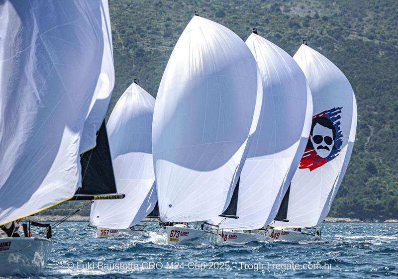 Luki Baustoffe CRO Melges 24 Cup 2025 - Trogir | Melges 24 European Sailing Series 2025 - photo © regate.com.hr