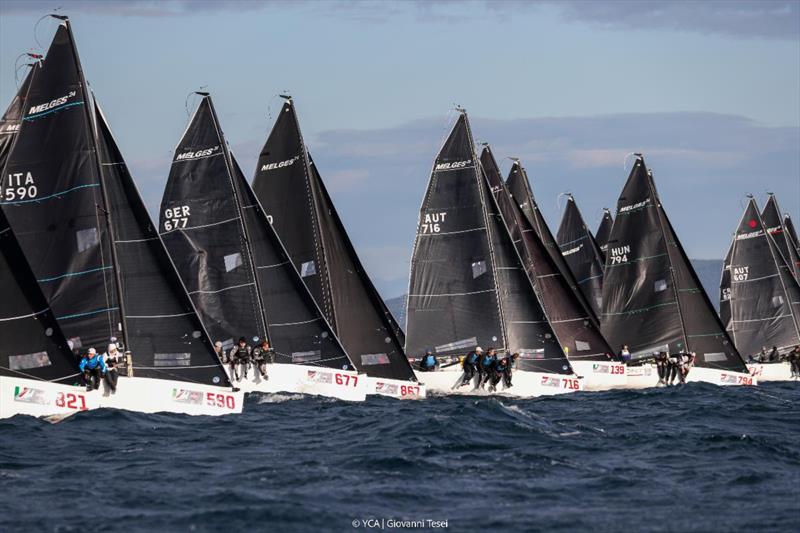 Melges 24 World Championship 2025, Trieste, Italy - photo © YCA / Giovanni Tesei