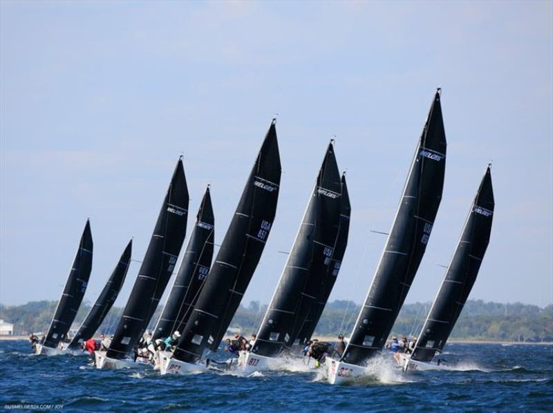 Head-on, big-fleet yacht racing and full-on fun awaits the Melges 24 fleet as the 2025 US Nationals gets underway soon - photo © Joy Dunigan / US Melges 24 Class Association