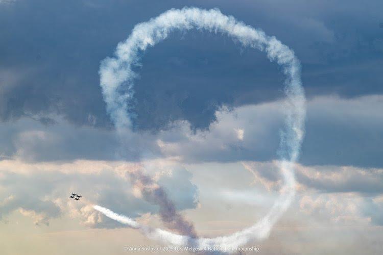 The Melges 24 fleet had front row seats to the US Navy's Blue Angels on practice day - photo © Anna Susslova / US Melges 24 Class Association