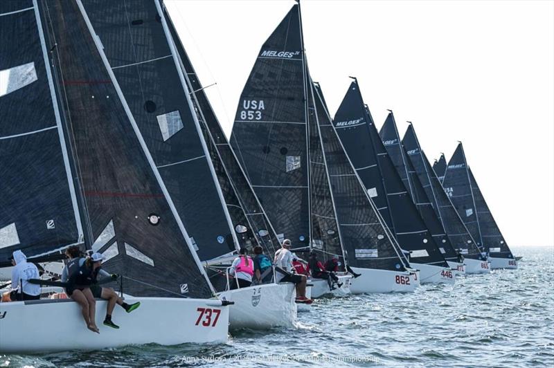 Melges 24 U.S. National Championship 2025 - Pensacola, FL, USA - photo © Anna Suslova