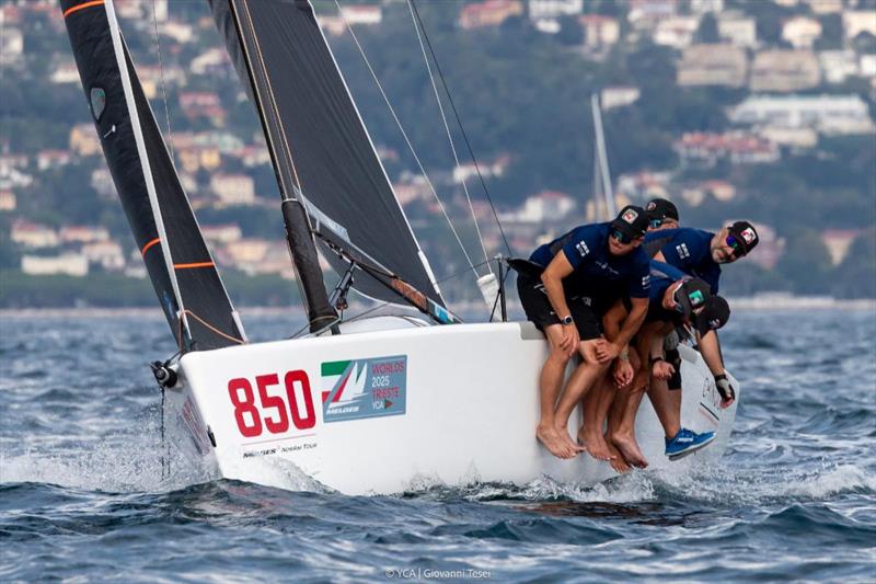 CHINOOK HUN850 by Akos Csolto - Melges 24 World Championship 2025 Trieste, Italy - photo © YCA | Giovanni Tesei