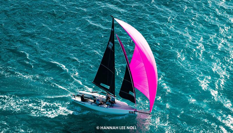 Stuart Simpson's BARBARIANS (GBR691) - Melges 24 North American Championship 2025, Bacardi Winter Series 2026 Event No 1 - Miami, FL, USA - photo © Hannah Lee Noll