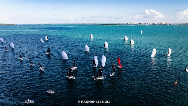 Melges 24 North American Championship 2025, Bacardi Winter Series 2026 Event No 1 - Miami, FL, USA - photo © Hannah Lee Noll