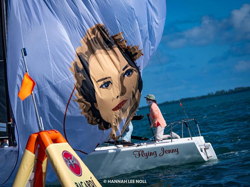 Sandra Askew's FLYING JENNY (USA869) - Melges 24 North American Championship 2025, Bacardi Winter Series 2026 Event No 1 - Miami, FL, USA - photo © Hannah Lee Noll