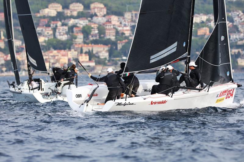 Paolo Brescia's MELGINA ITA854 - Opatija CRO Melges 24 Cup 2026 - Melges 24 European Sailing Series 2026 - photo © Tomislav Krišto