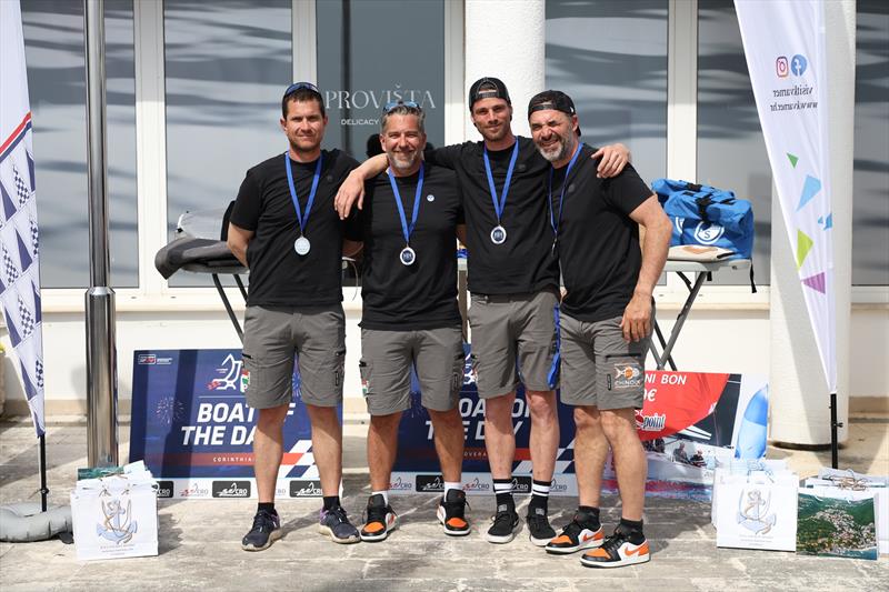 Akos Csolto's CHINOOK HUN850 team with Balázs Tomai, Botond Weöres, Zsolt Buki - Opatija CRO Melges 24 Cup 2026 - Melges 24 European Sailing Series 2026 - photo © Tomislav Krišto