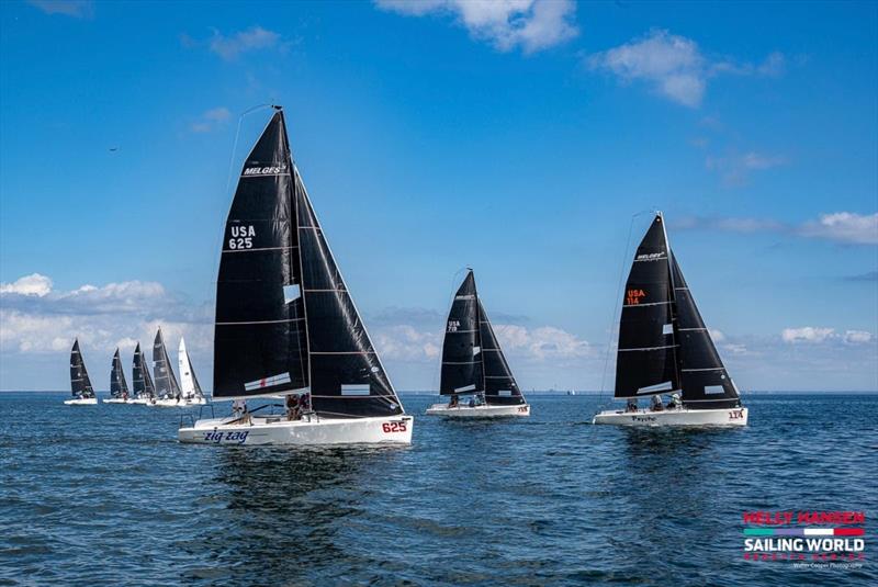 ZIG ZAG USA625 by Marty Jensen - Helly Hansen Sailing World Regatta Series - Melges 24 Midwinters in St. Petersburg, FL, USA - photo © Walter Cooper Photography