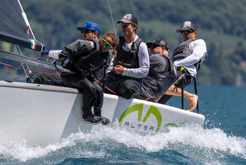 ALTEA ITA722 by Andrea Racchelli - Melges 24 Italian National Championship 2026 - Melges 24 European Sailing Series 2026 - Fraglia Vela Riva, Riva del Garda, Italy - photo © IM24CA | Zerogradinord