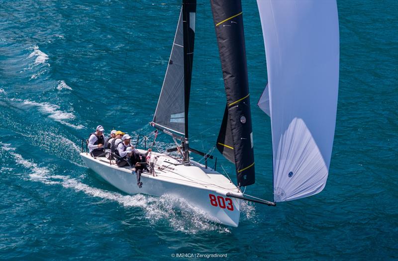 PANJIC CRO803 by Luka Šangulin - Melges 24 Italian National Championship 2026 - Melges 24 European Sailing Series 2026 - Fraglia Vela Riva, Riva del Garda, Italy  - photo © IM24CA | Zerogradinord