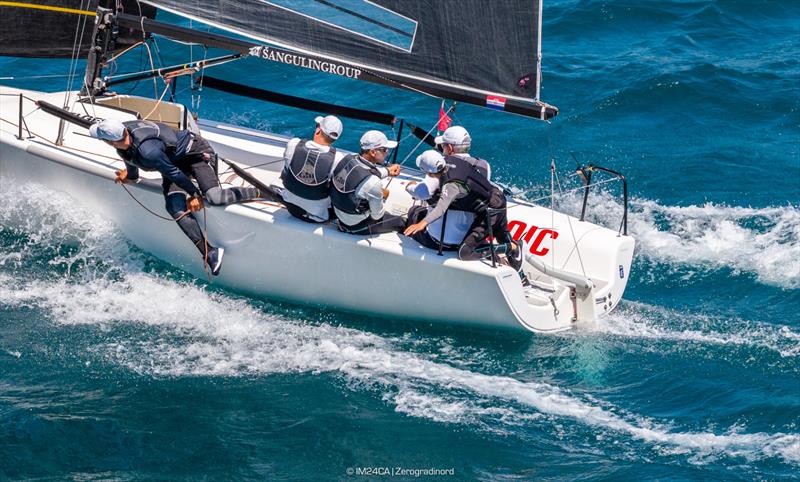 PANJIC CRO803 by Luka Šangulin - Melges 24 Italian National Championship 2026 - Melges 24 European Sailing Series 2026 - Fraglia Vela Riva, Riva del Garda, Italy - photo © IM24CA | Zerogradinord
