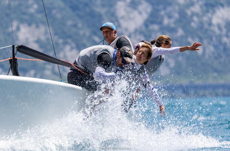 STRAMBAPAPA ITA689 by Michele Paoletti - Melges 24 Italian National Championship 2026 - Melges 24 European Sailing Series 2026 - Fraglia Vela Riva, Riva del Garda, Italy - photo © IM24CA | Zerogradinord