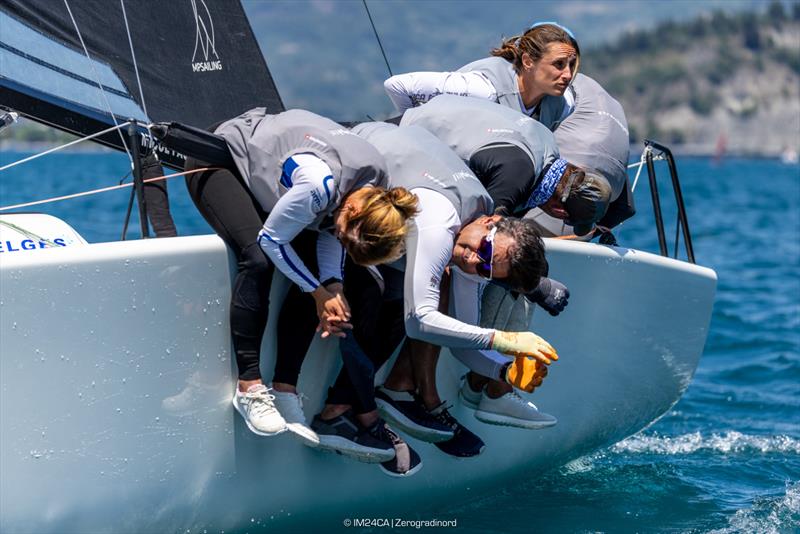 STRAMBAPAPA ITA689 by Michele Paoletti - Melges 24 Italian National Championship 2026 - Melges 24 European Sailing Series 2026 - Fraglia Vela Riva, Riva del Garda, Italy - photo © IM24CA | Zerogradinord