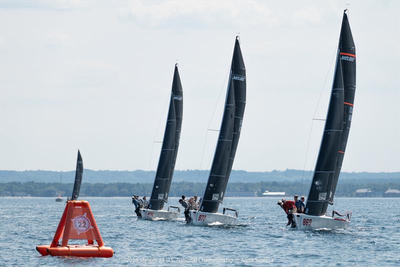 2026 Melges 24 U.S. National Championship day 2 - photo © Anna Suslova