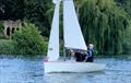 Merlin Rocket Craftinsure Silver Tiller at Hampton © Peter Norrey