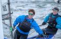 Chloe George and Louise Johnson enjoying the training at the Merlin Rocket Women's Training and Championship Weekend in 2023 &copy; Patrick Blake