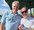 Jon and Annabel Steward, third overall - Merlin Rocket Craftinsure Vintage and Classic series at Fishers Green &copy; Angie Meyer