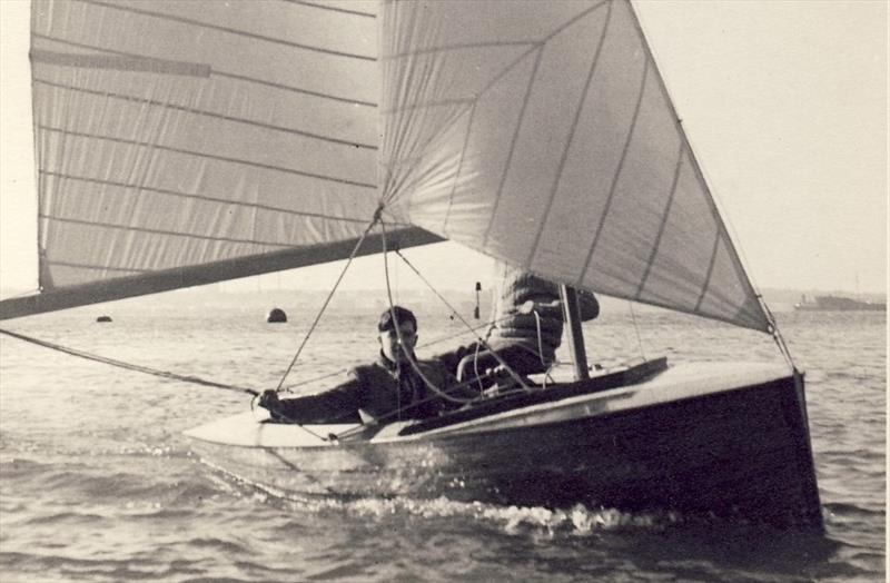 Merlin 290 'Cumulus : Despite suffering from major disability, Ian Proctor, with crew Cliff Norbury, would be fierce competitors out afloat, winning the Merlin Rocket National Championships and many more photo copyright Proctor Family taken at  and featuring the Merlin Rocket class