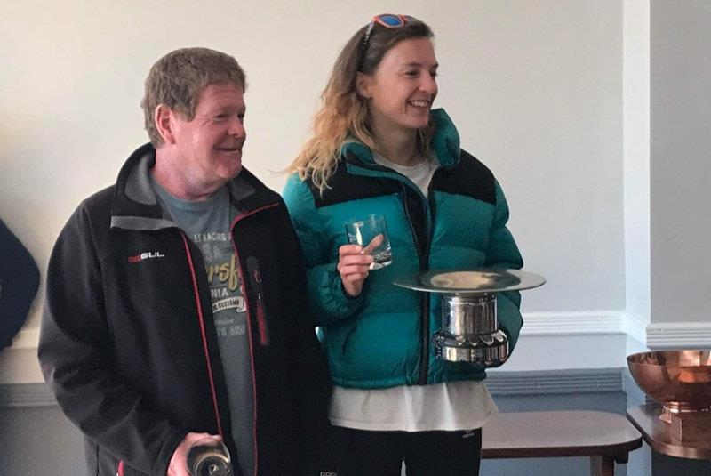 Matt Biggs and Beka Jones, Felluca winners - Merlin Rocket Felucca Trophy at Hollingworth Lake - photo © David Winder