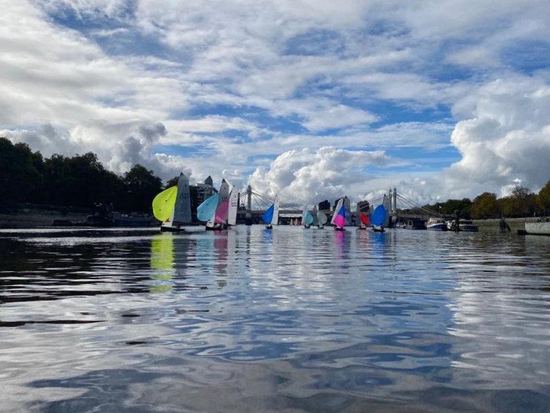 Merlin Rocket Downriver race at Ranelagh - photo © Sarah Peart