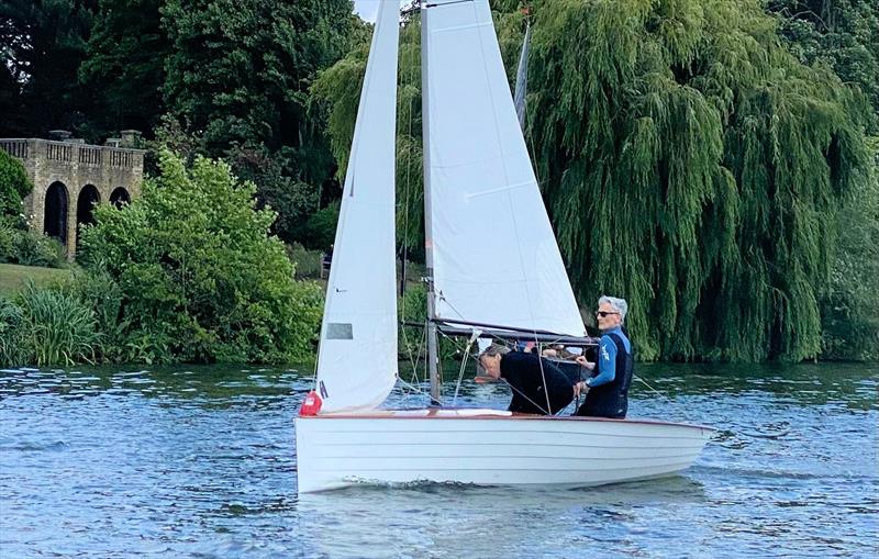 Merlin Rocket Craftinsure Silver Tiller at Hampton photo copyright Peter Norrey taken at Hampton Sailing Club and featuring the Merlin Rocket class