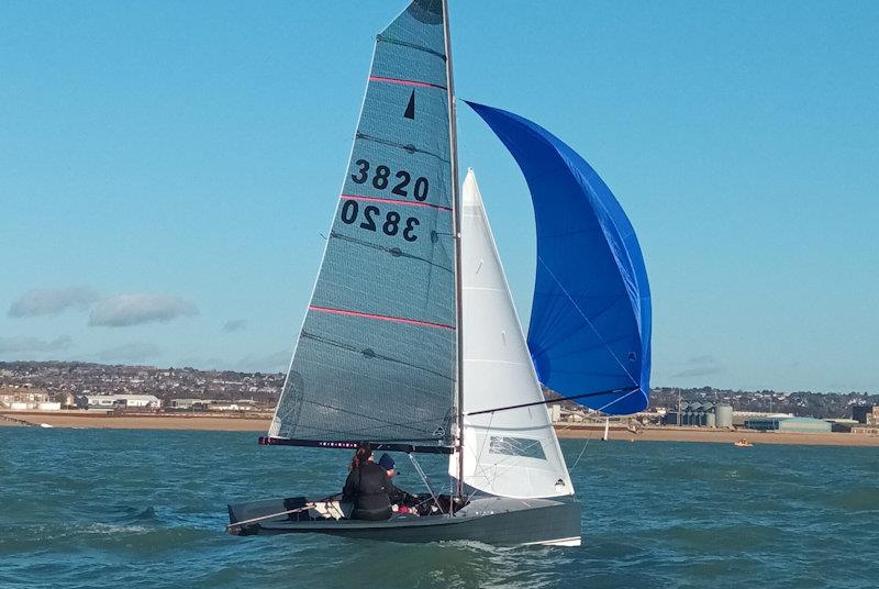Cooler series at Shoreham during November photo copyright Ivan Walsh taken at Shoreham Sailing Club and featuring the Merlin Rocket class