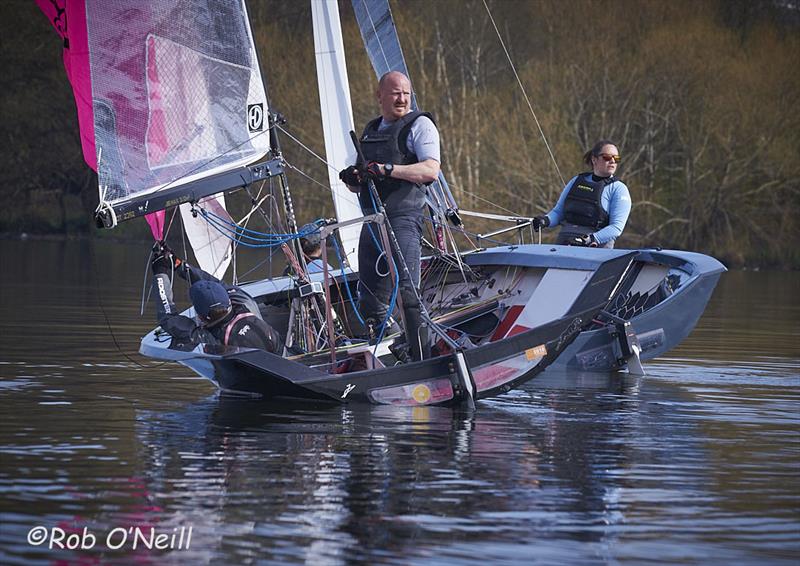 Trying to find the wind at Wembley for the Craftinsure Silver Tiller and the Allen South East Series photo copyright Rob O'Neill taken at Wembley Sailing Club and featuring the Merlin Rocket class