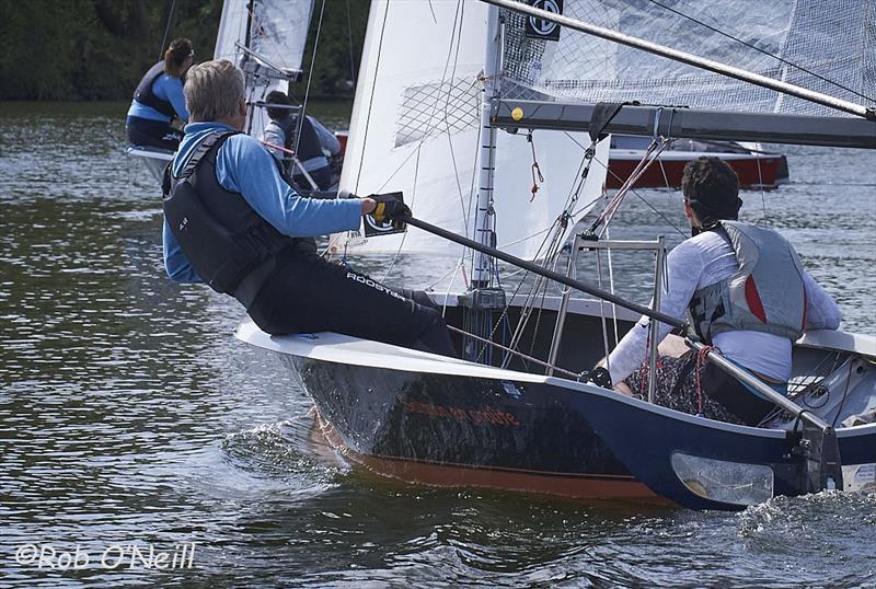 Duncan Salmon and Luke Moore win the Merlin Rocket Allen SE Series at Fishers Green - photo © Rob O'Neill