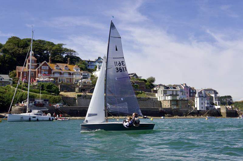 Helly Hansen Merlin Rocket Week at Salcombe Yacht Club Day 1 - photo © Lucy Burn