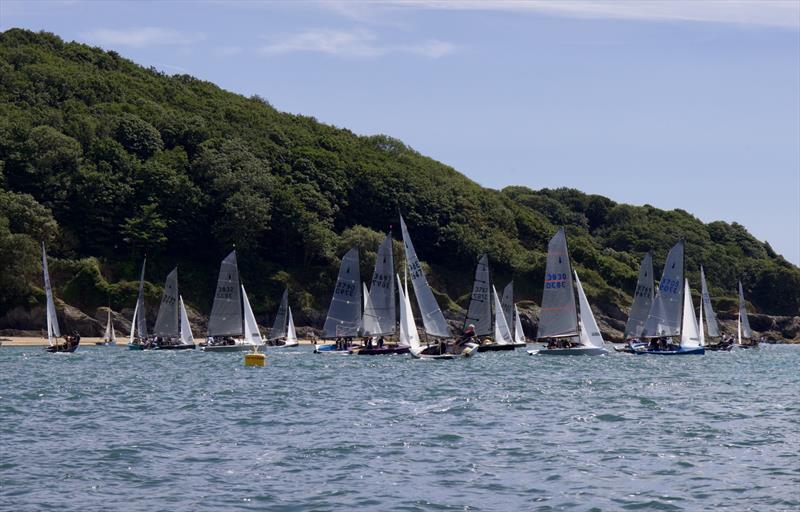 Helly Hansen Merlin Rocket Week at Salcombe Yacht Club Day 2 - photo © Lucy Burn