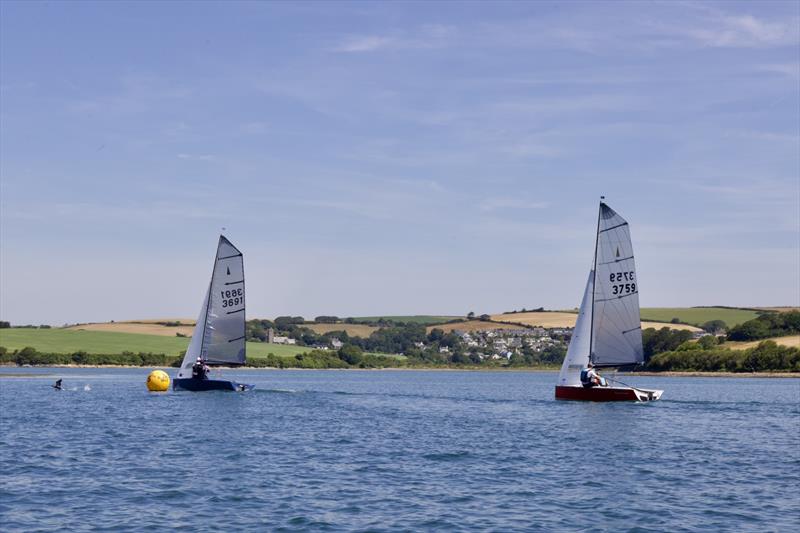 Helly Hansen Merlin Rocket Week at Salcombe Yacht Club Day 3 Morning Race - photo © Lucy Burn