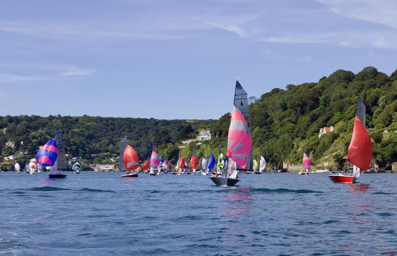 Helly Hansen Merlin Rocket Week at Salcombe Yacht Club Day 3 Morning Race - photo © Lucy Burn