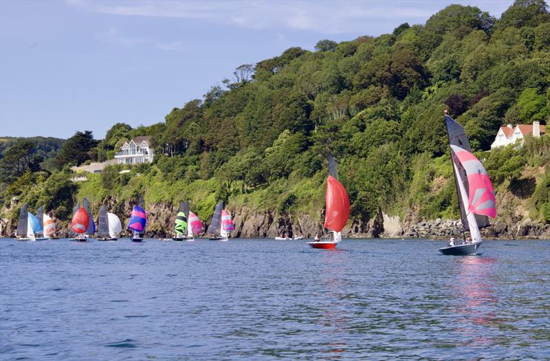 Helly Hansen Merlin Rocket Week at Salcombe Yacht Club Day 3 Morning Race - photo © Lucy Burn