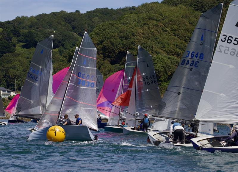 Helly Hansen Merlin Rocket Week at Salcombe Yacht Club Day 3 Afternoon Race - photo © Lucy Burn