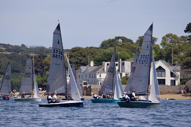 Helly Hansen Merlin Rocket Week at Salcombe Yacht Club Day 3 Afternoon Race - photo © Lucy Burn