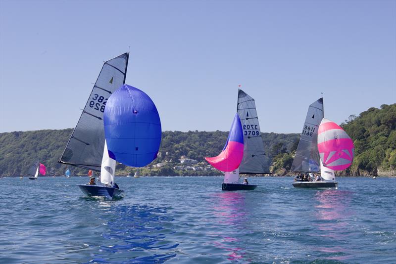 Helly Hansen Merlin Rocket Week at Salcombe Yacht Club Day 4 Morning Race - photo © Lucy Burn