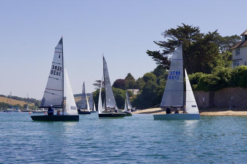 Helly Hansen Merlin Rocket Week at Salcombe Yacht Club Day 4 Morning Race - photo © Lucy Burn