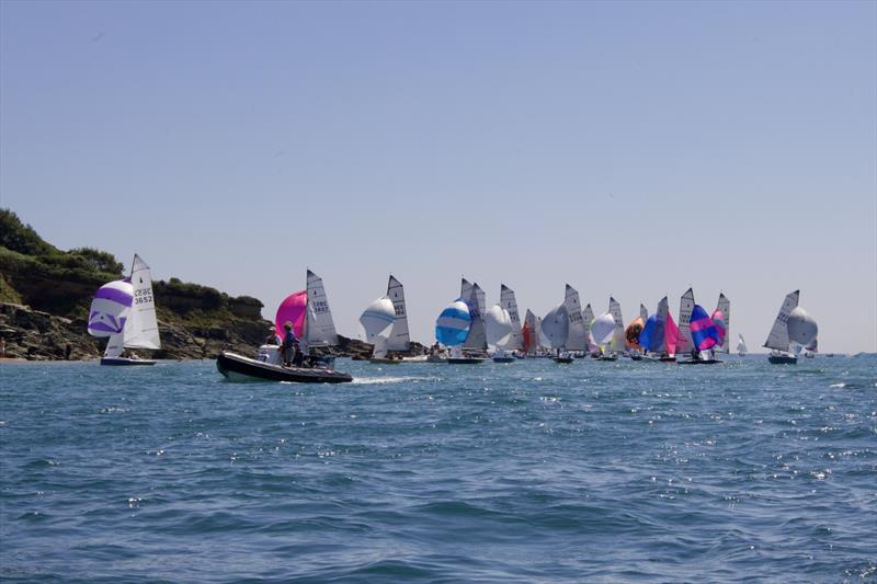 Helly Hansen Merlin Rocket Week at Salcombe Yacht Club Day 4 Afternoon Race - photo © Lucy Burn