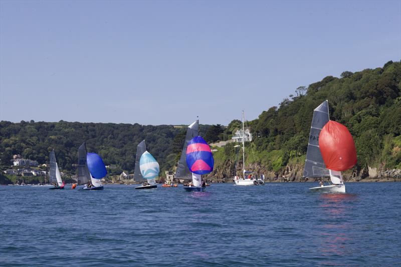 Helly Hansen Merlin Rocket Week at Salcombe Yacht Club Day 5 Morning Race - photo © Lucy Burn