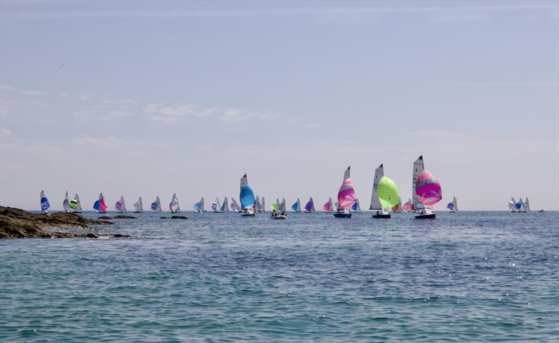 Helly Hansen Merlin Rocket Week at Salcombe Yacht Club Day 5 Afternoon Race - photo © Lucy Burn