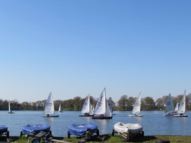 Border Counties Midweek Sailing Series at Nantwich photo copyright Brian Herring taken at Nantwich & Border Counties Sailing Club and featuring the Miracle class