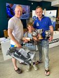 Ian and Ted Dobson win the Mirror Nationals at Derwent Reservoir &copy; Lisa Beverly-Jones