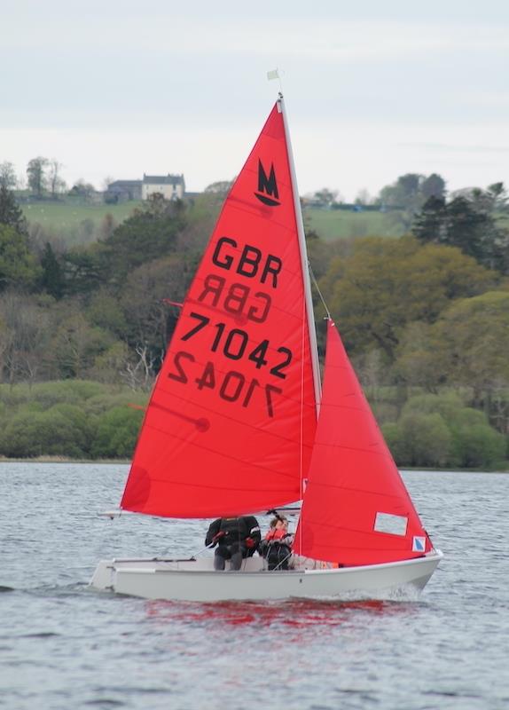 Bass Mirror Easter Open 2025 photo copyright William Carruthers taken at Bassenthwaite Sailing Club and featuring the Mirror class