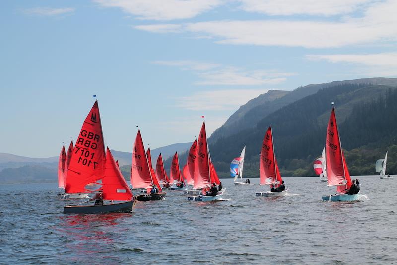 Bass Mirror Easter Open 2025 photo copyright William Carruthers taken at Bassenthwaite Sailing Club and featuring the Mirror class