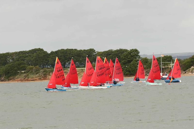 Mirror Southern Championships at Itchenor photo copyright Andrew Burge taken at Itchenor Sailing Club and featuring the Mirror class