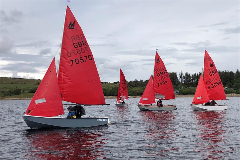 Mirror Northern Championship at Derwent photo copyright David Coady taken at Derwent Reservoir Sailing Club and featuring the Mirror class