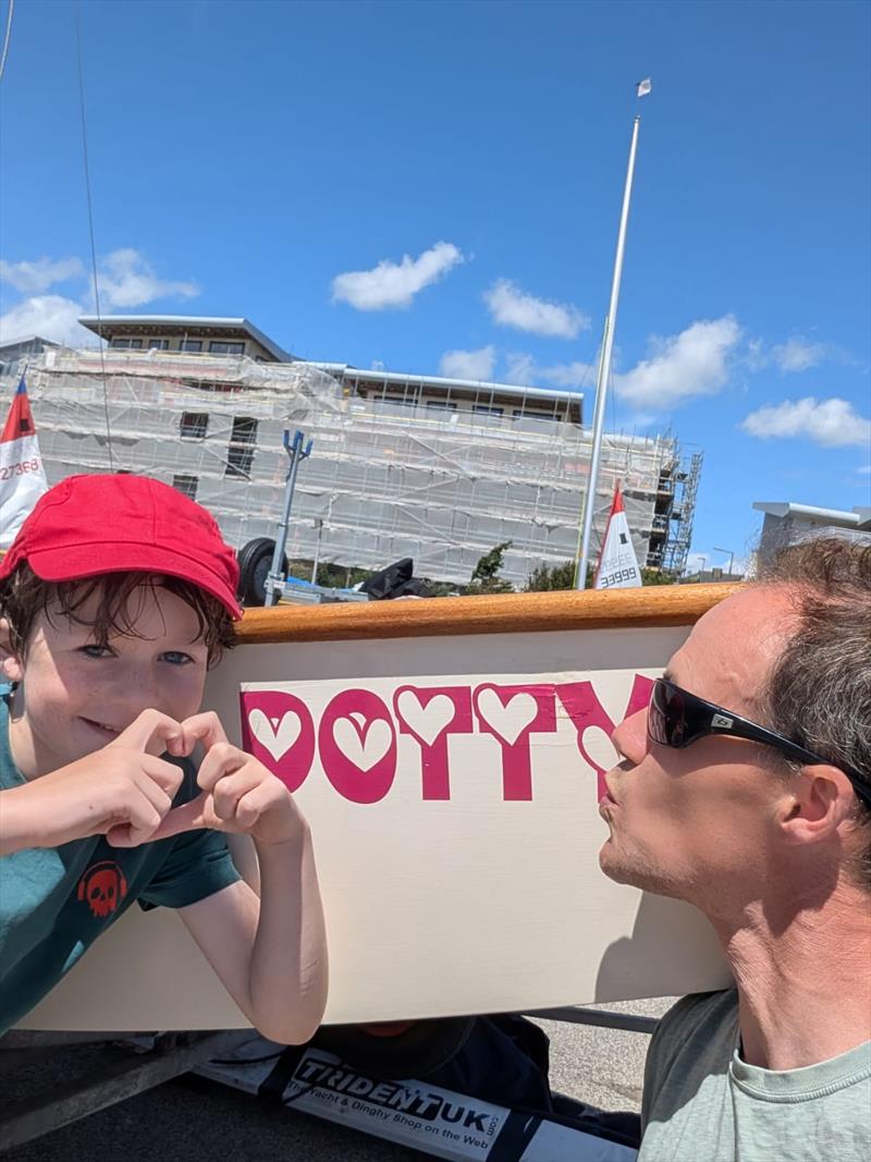 Goodbye Dotty photo copyright Neil Baker taken at Poole Yacht Club and featuring the Mirror class