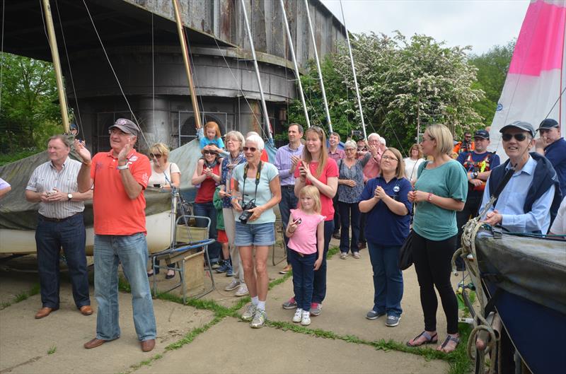 Some of the crowd at the Grand Opening of the York Railway Institute Sailing Club newly extended club house photo copyright Mike Craggs taken at York Sailing Club